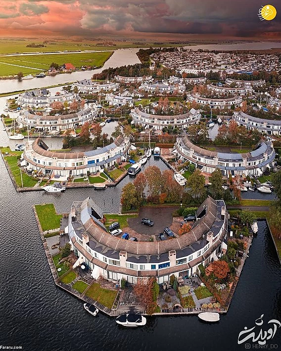 خانه های منحصر به فرد در هلند